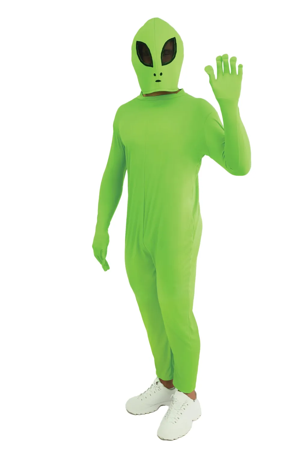 P'tit Clown costume alieno adulto verde taglia L-XL