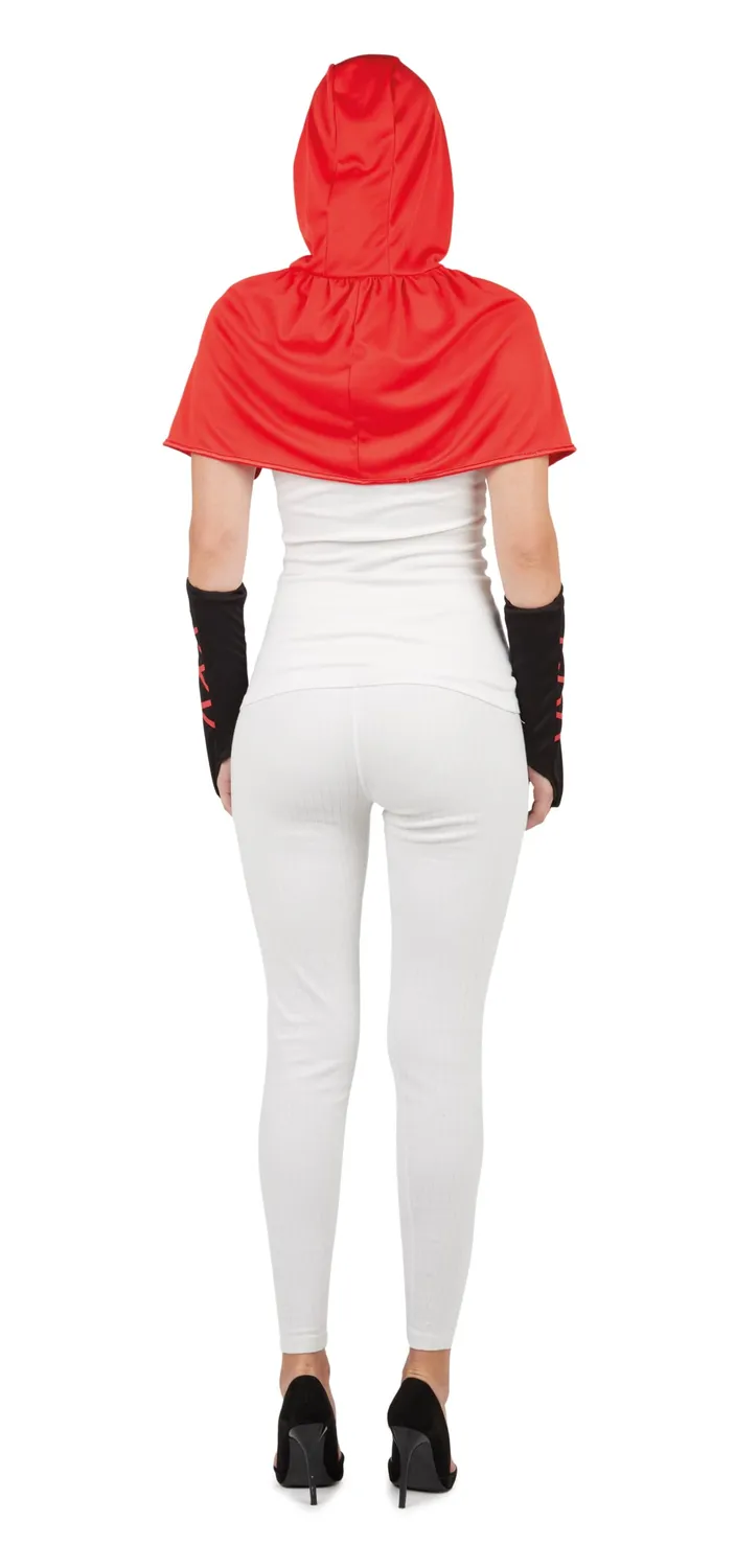 P'tit Clown Cappuccetto Rosso Costume Donna Unica