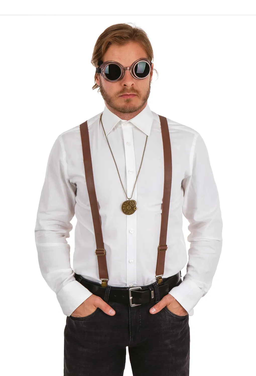 P'tit Clown re50493 Set Steampunk 3 Pezzi Accessori