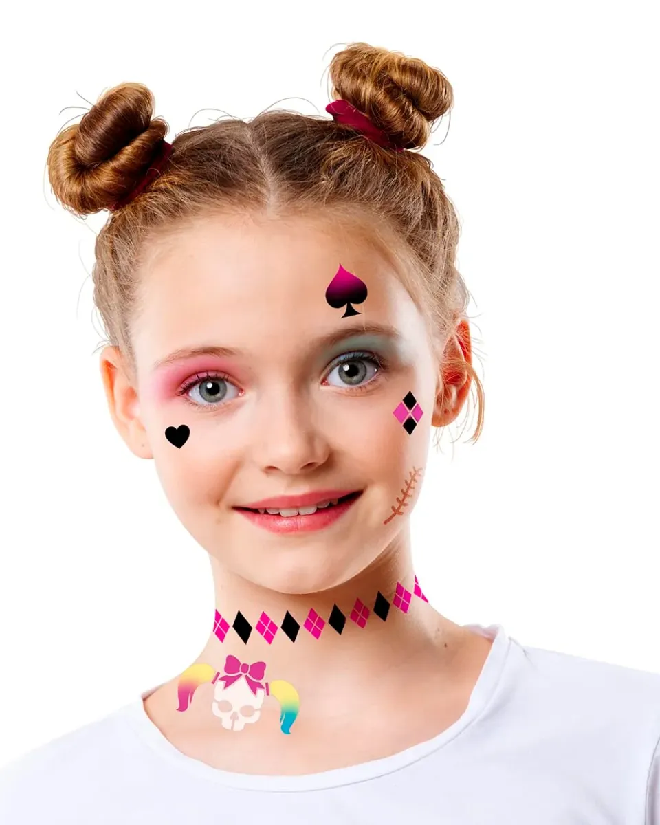 Fiestas Guirca Stencil Trucco Bambini Fucsia per Feste