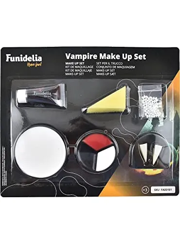 Funidelia Set Trucco Vampiro trucco bianco con denti e sangue