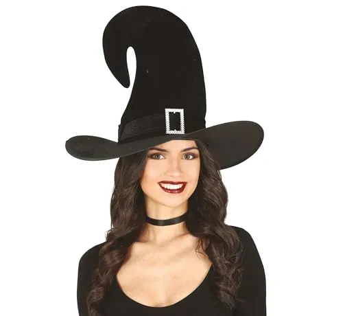Guirca Cappello Strega Nero accessorio halloween
