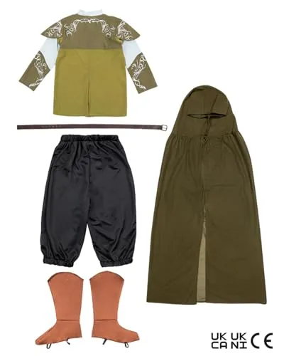 Funidelia Legolas Signore Anelli costume bambino 7-9 anni elfo