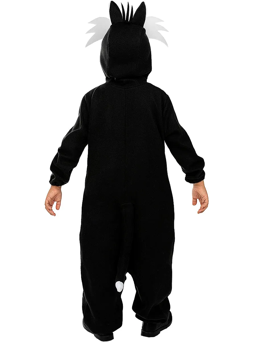 Funidelia Looney Tunes Silvestre costume bambino 3-4 anni nero