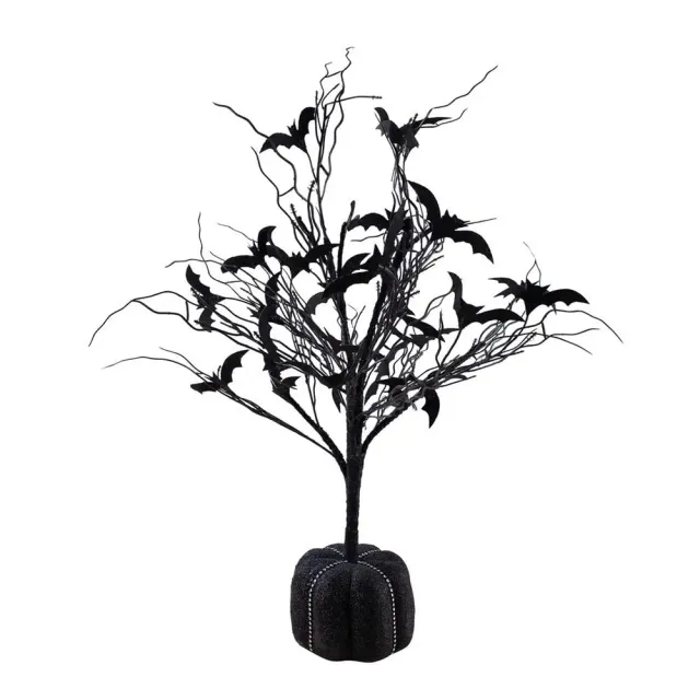 P'tit Clown Foresta Nera centrotavola Halloween 70 cm nero