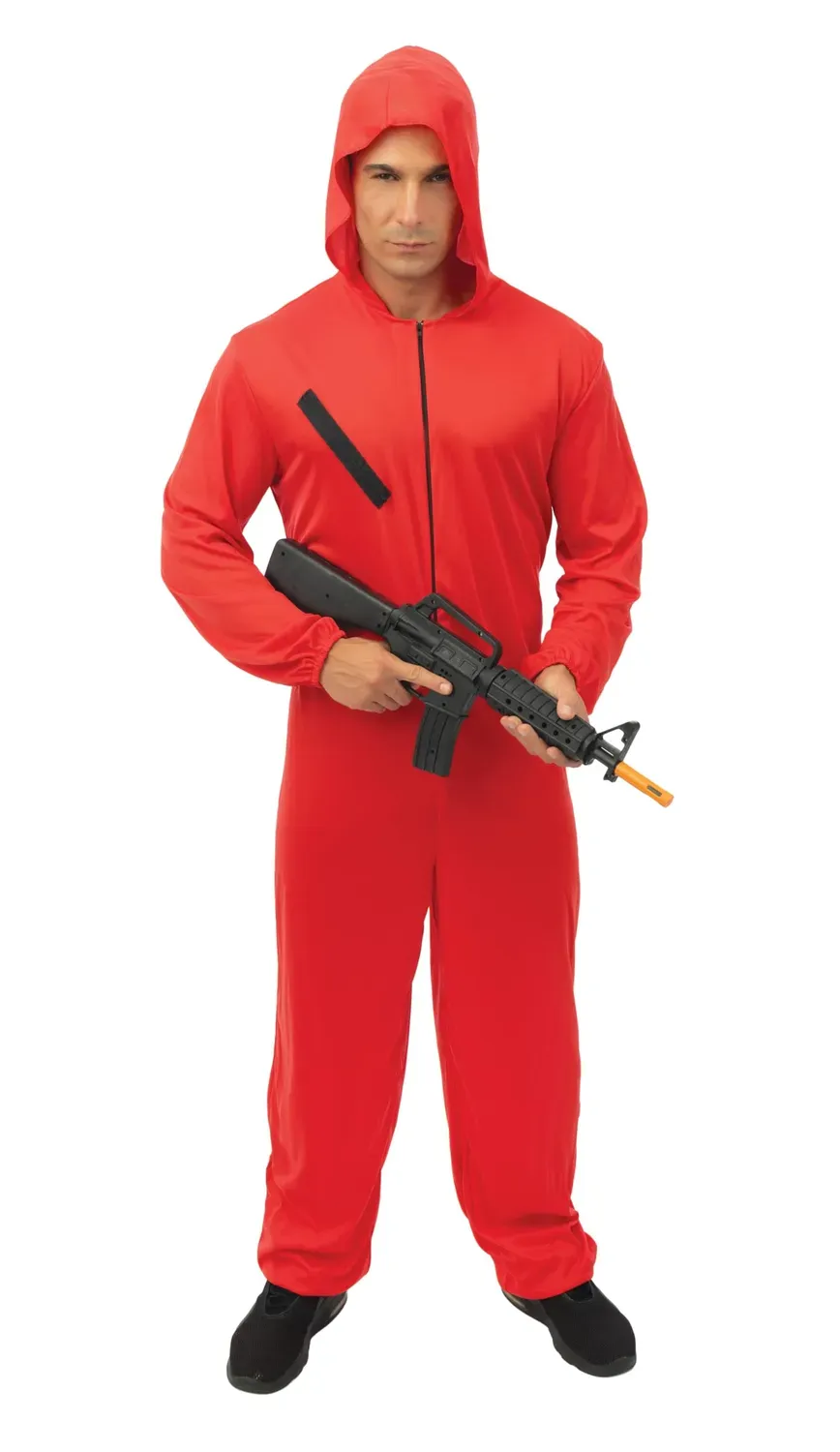 P'tit Clown Costume Rapinatore Rosso XXL Adulto Carnevale