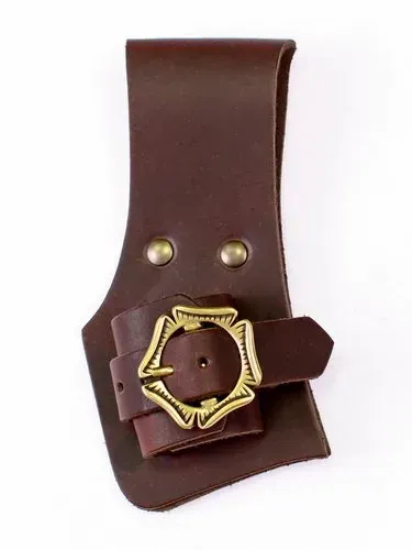 La Bottega di Merlino Porta Spada fodero cintura 3-5 cm pugnale 16cm