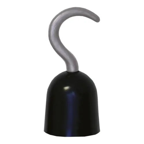 P'tit Clown Gancio pirata accessorio nero adulto