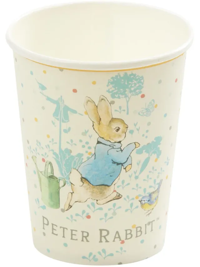 Smiffys Peter Rabbit Classic bicchieri festa 8pz