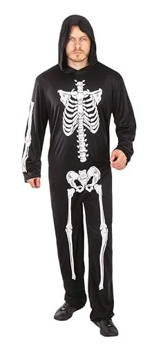 P'tit Clown Scheletro Costume Ragazzo XS 14/16 anni