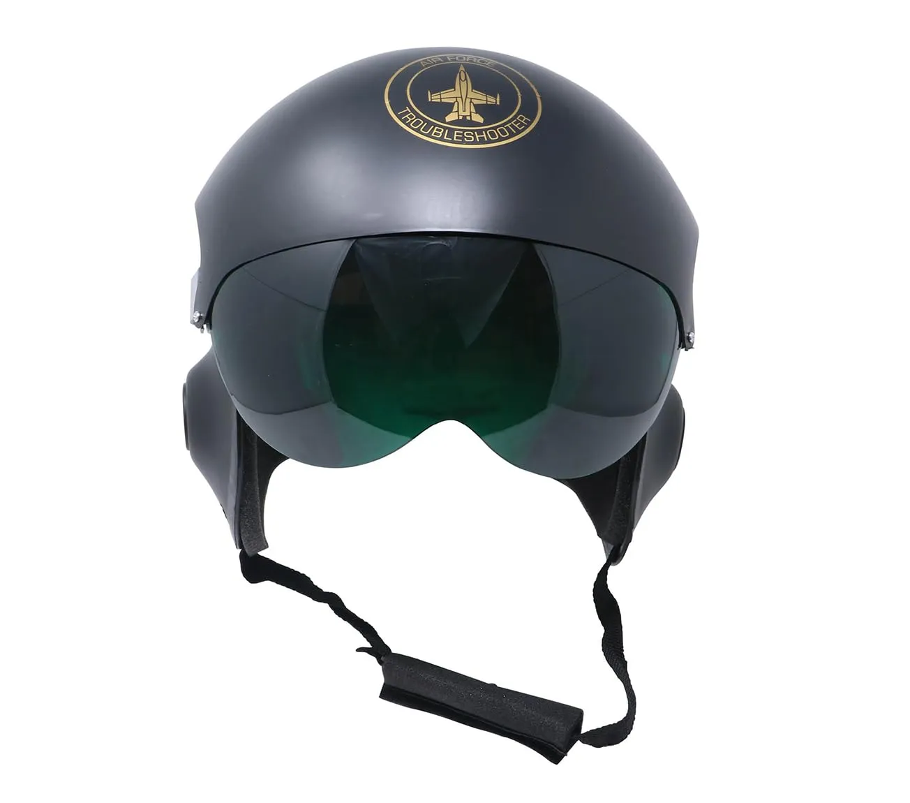 Guirca Air Force Casco Pilota Adulti Nero Unisex
