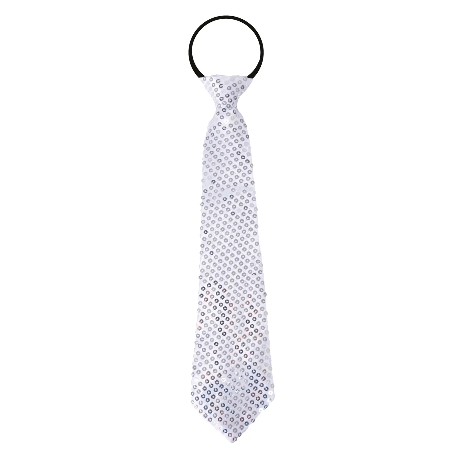 P'tit Clown 60244 cravatta paillettes rossa adulto