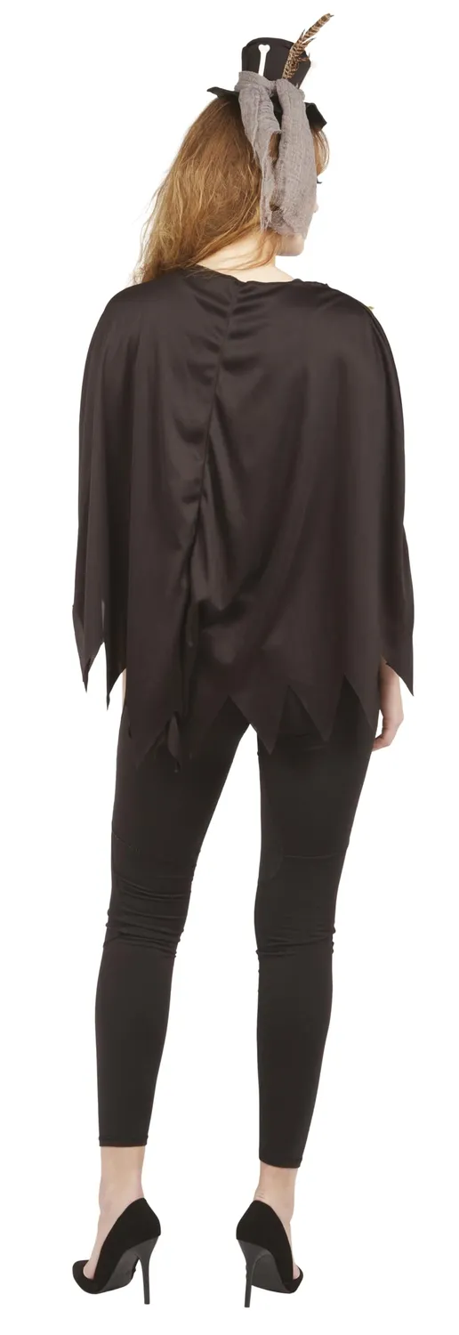 P'tit Clown RE22110 costume scheletro adulto taglia unica