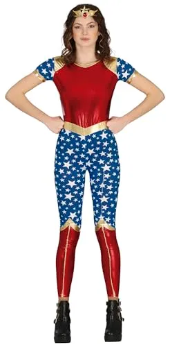 Fiestas Guirca Eroina Stella costume 14-16 anni rosso blu