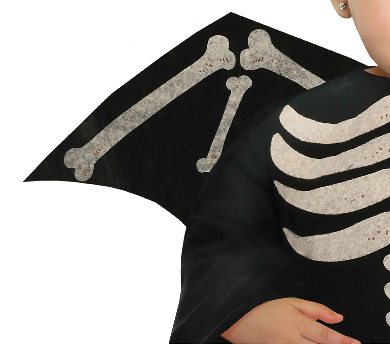 Guirca Scheletro Pipistrello costume bambino 12-18 mesi nero