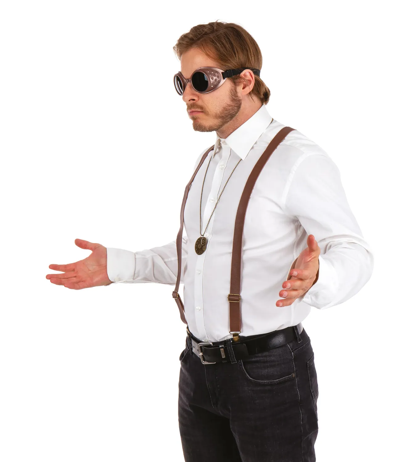 P'tit Clown re50493 Set Steampunk 3 Pezzi Accessori
