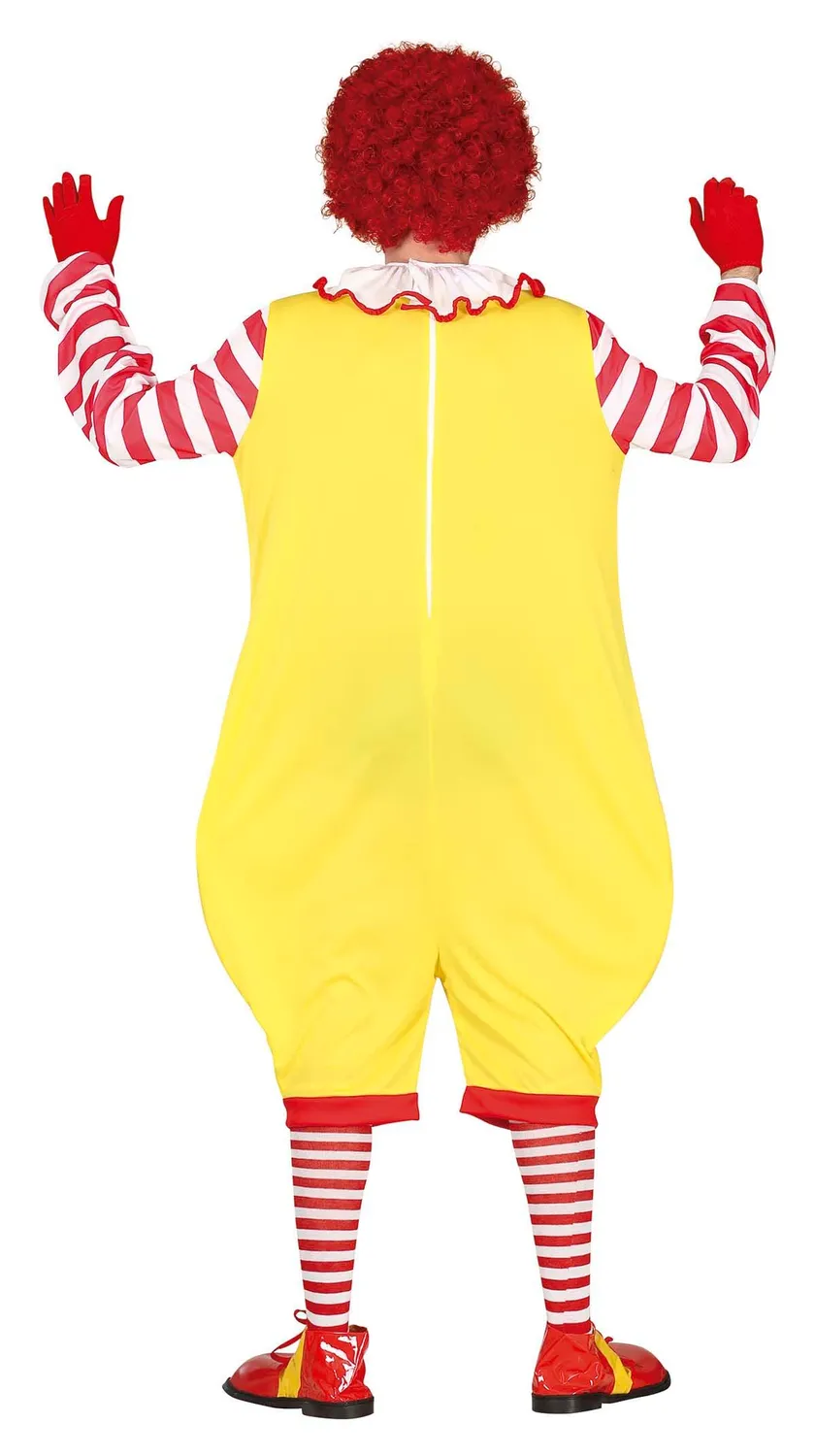Fiestas Guirca Mr. Mckiller costume clown uomo horror