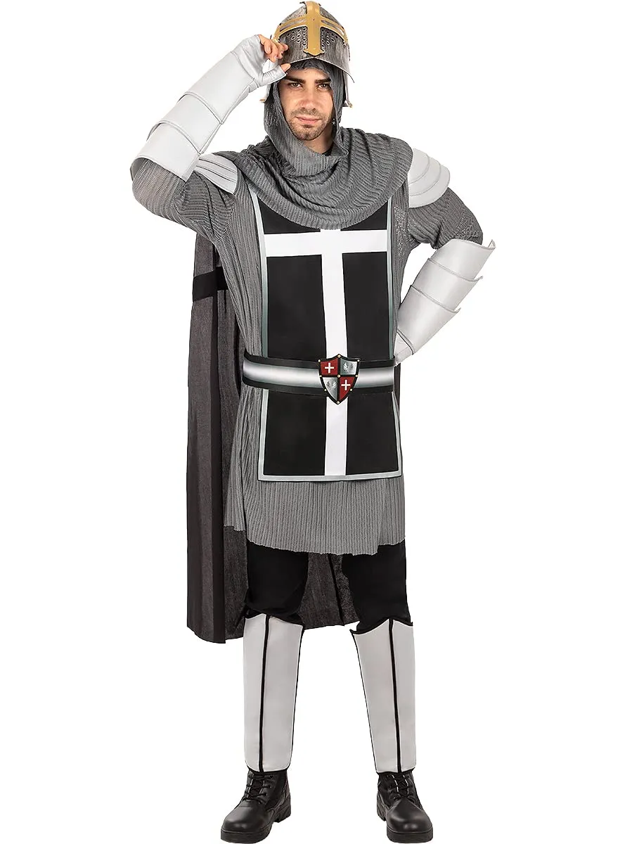 Funidelia cavaliere medievale Deluxe costume M grigio