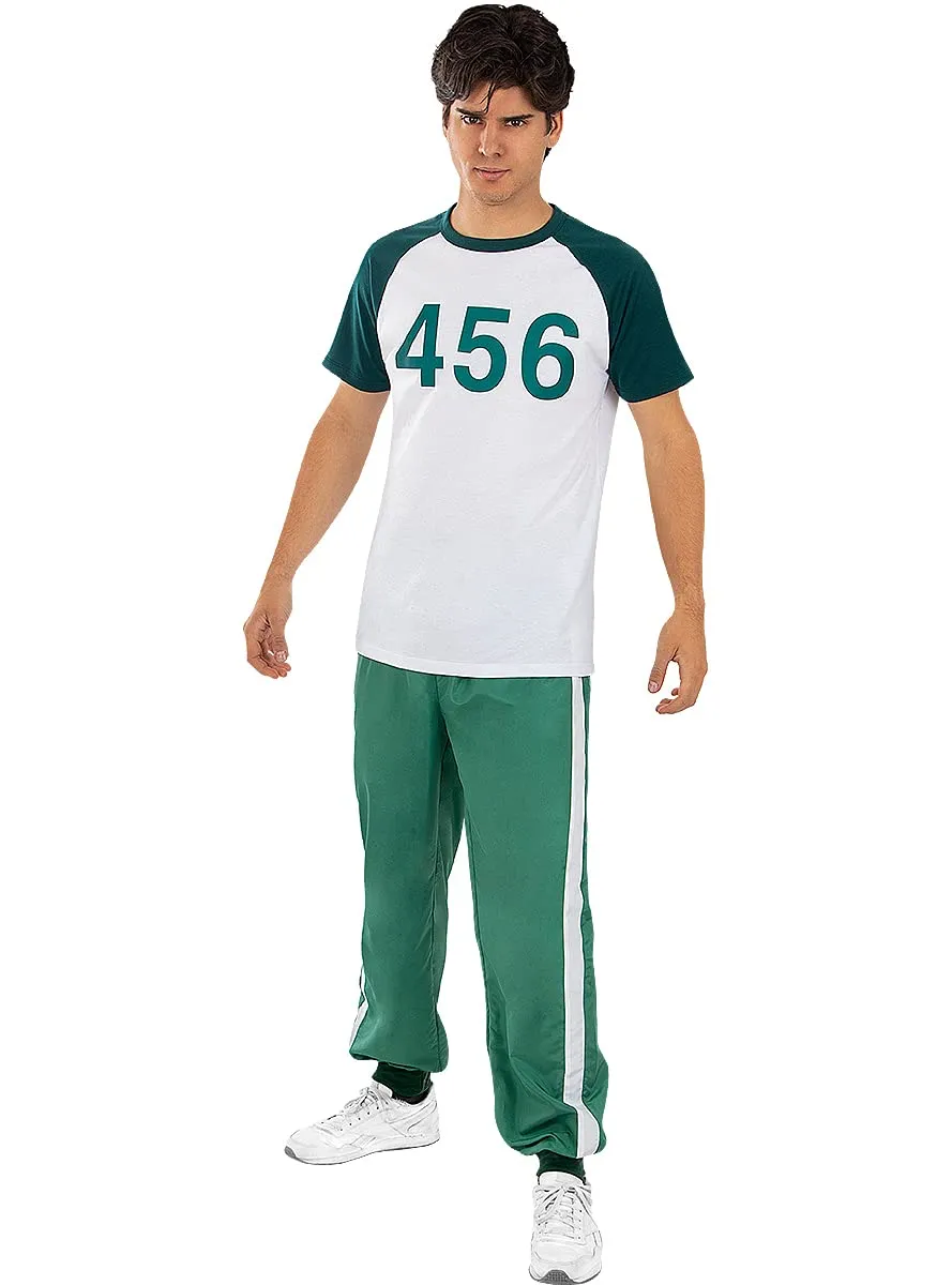 Funidelia Squid Game Player 456 maglietta verde
