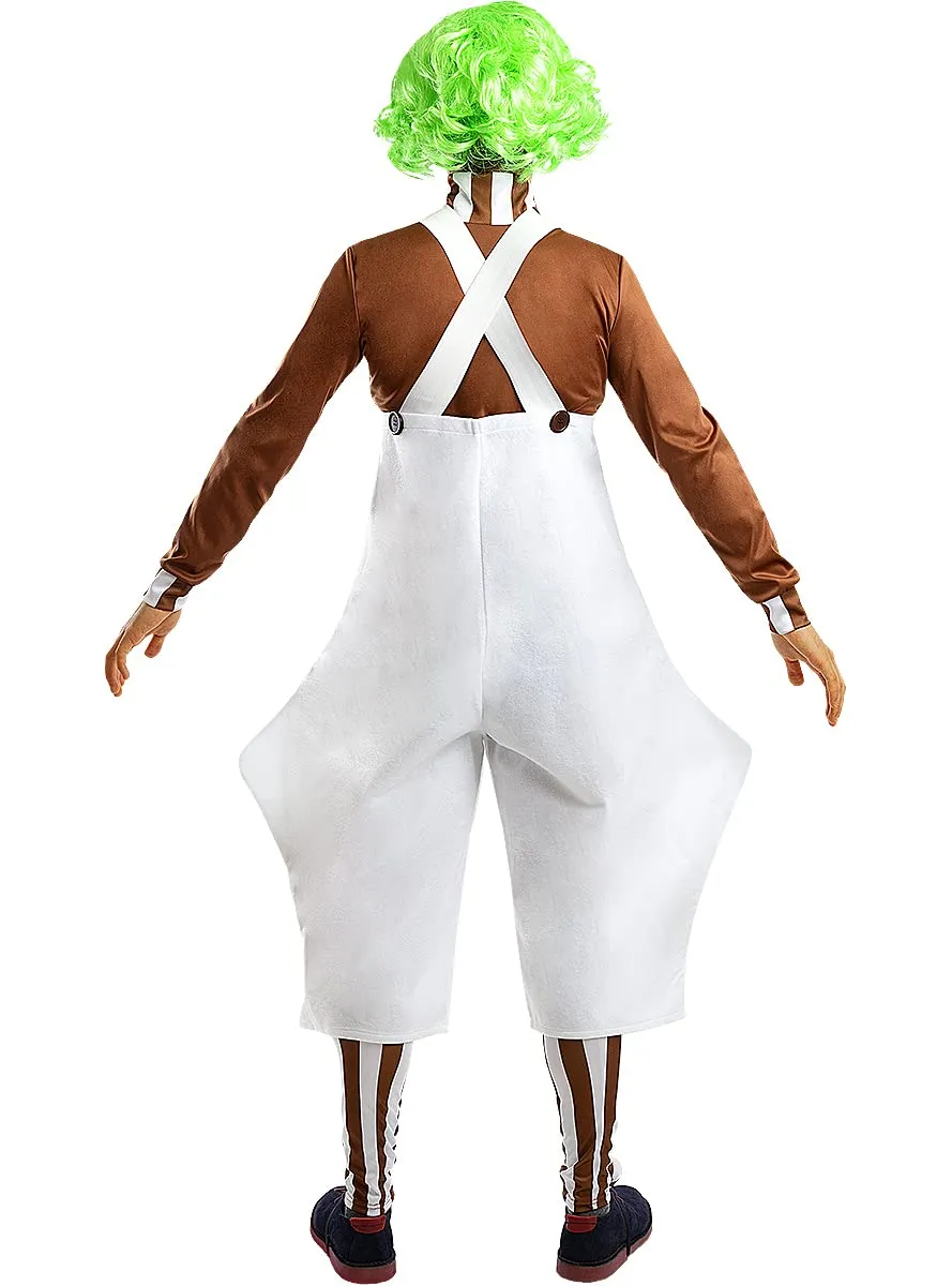 Funidelia Oompa Loompa Fabbrica Cioccolato costume M bianco