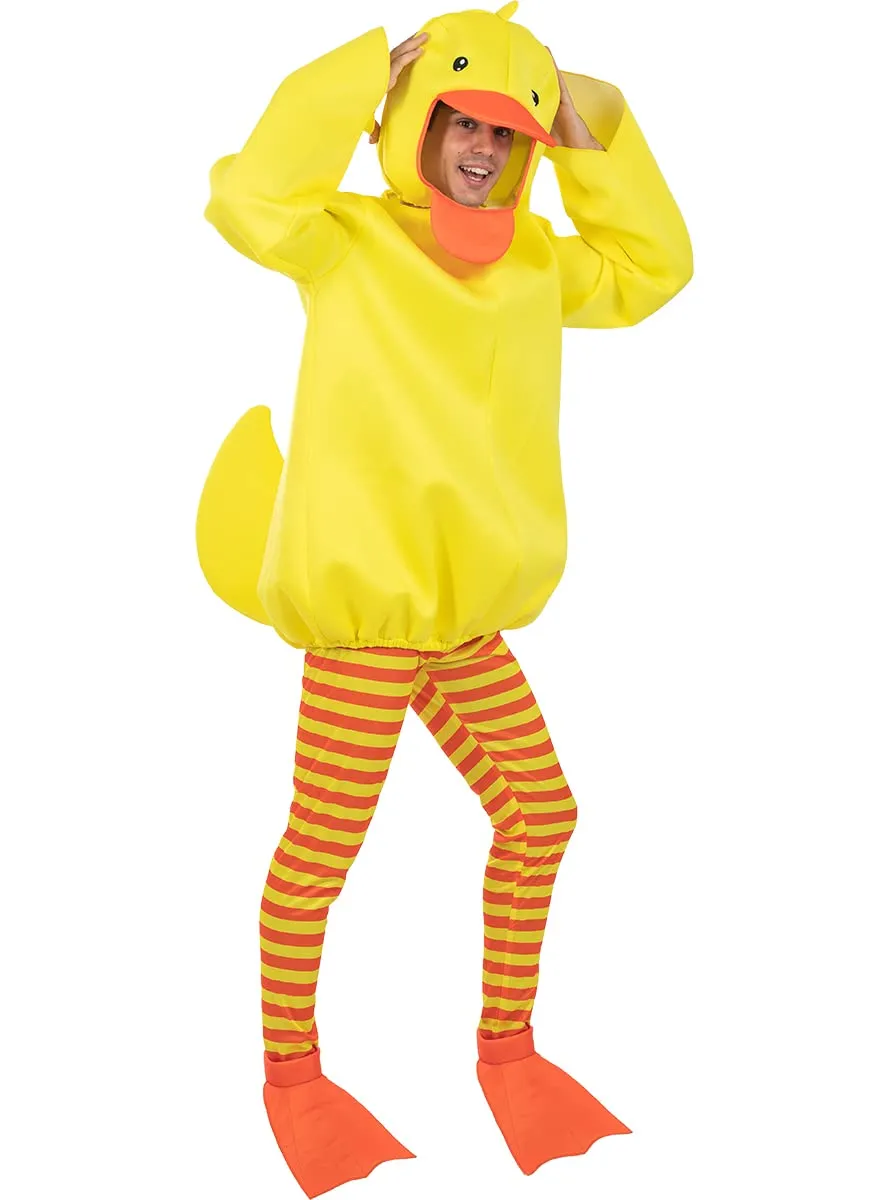 Funidelia Costume Paperella Gomma Adulto L-XL Giallo