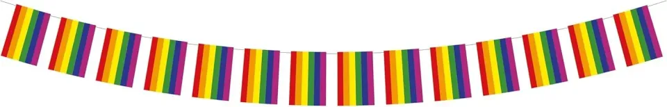 P'tit Clown 23255 Ghirlanda Arcobaleno 5 m Cartone
