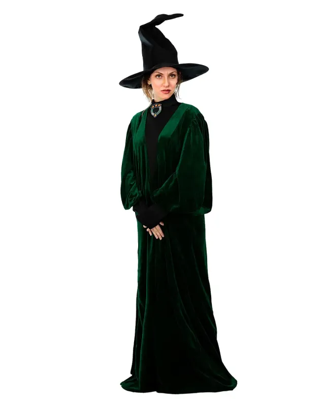 Funidelia McGonagall Donna L-XL con Cappello Hogwarts