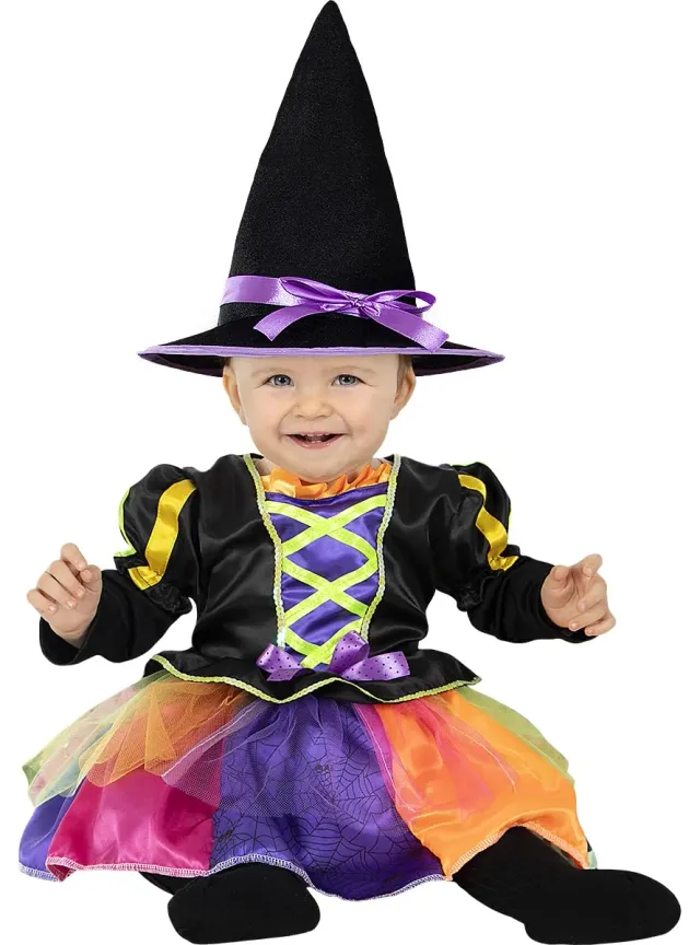Funidelia Strega Magica Costume Bebè Nero Neonati