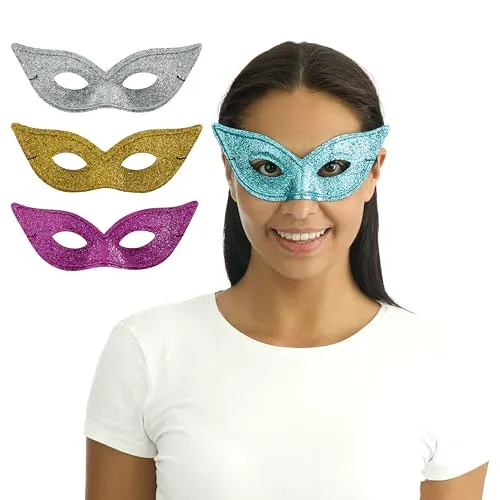 P'tit Clown 16027 maschera occhi libellula colore casuale