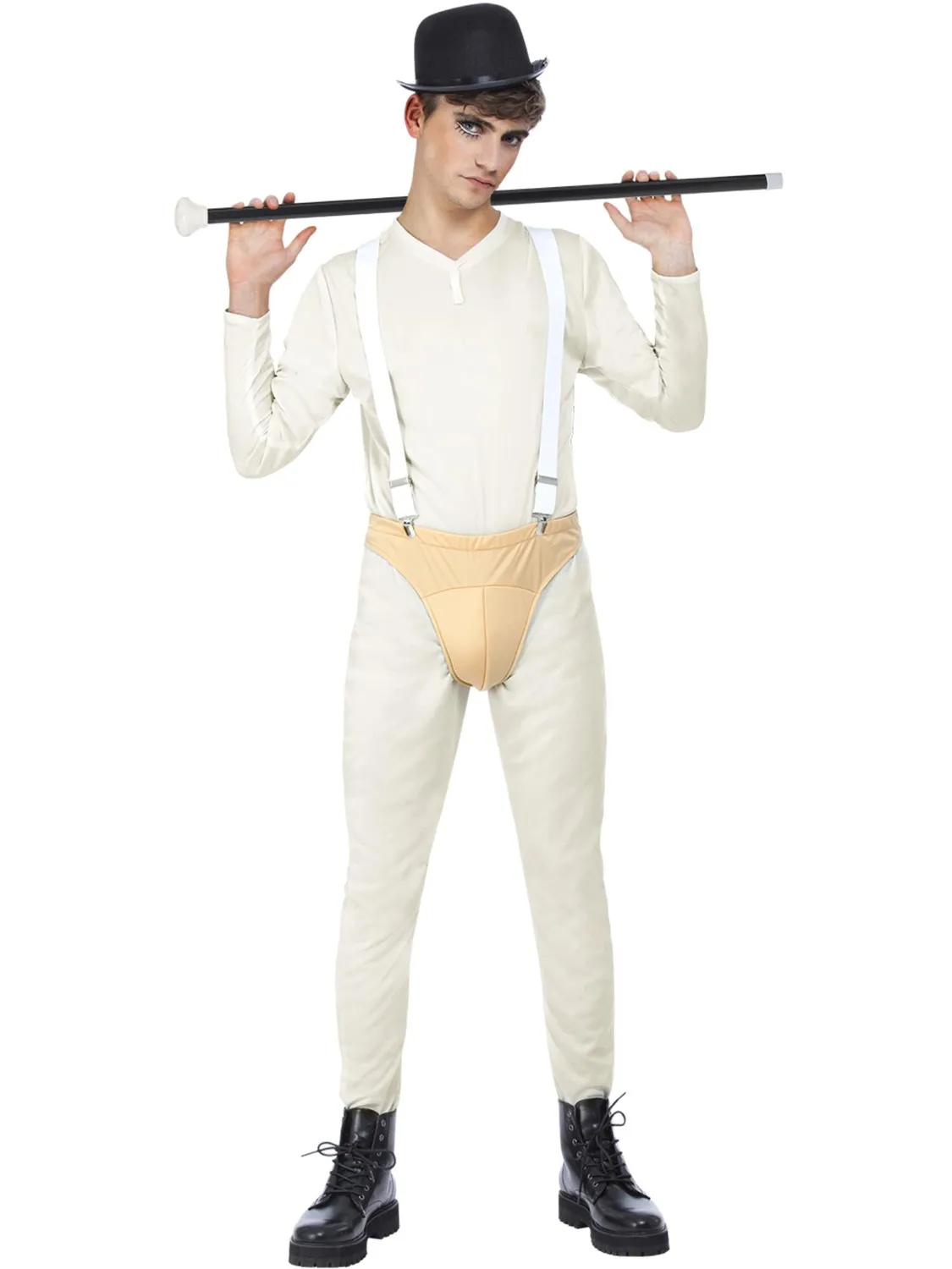 Smiffys Cult Classic costume uomo bianco M 38-40