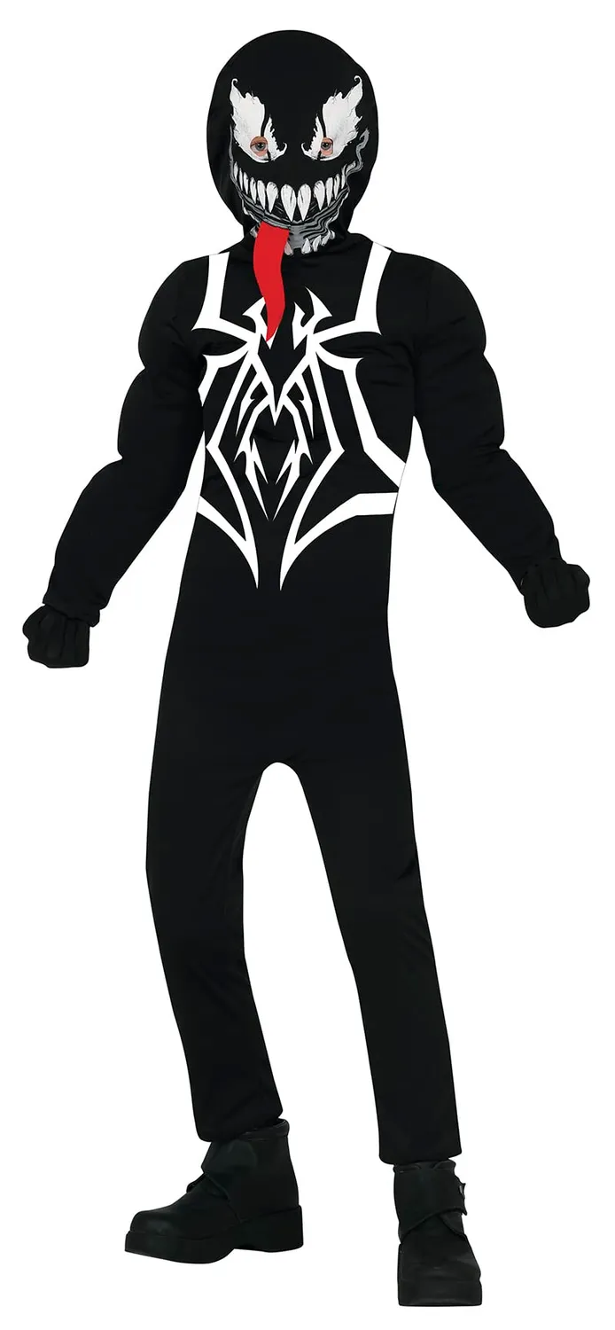 Guirca Villain costume bambino 7-9 anni con maschera