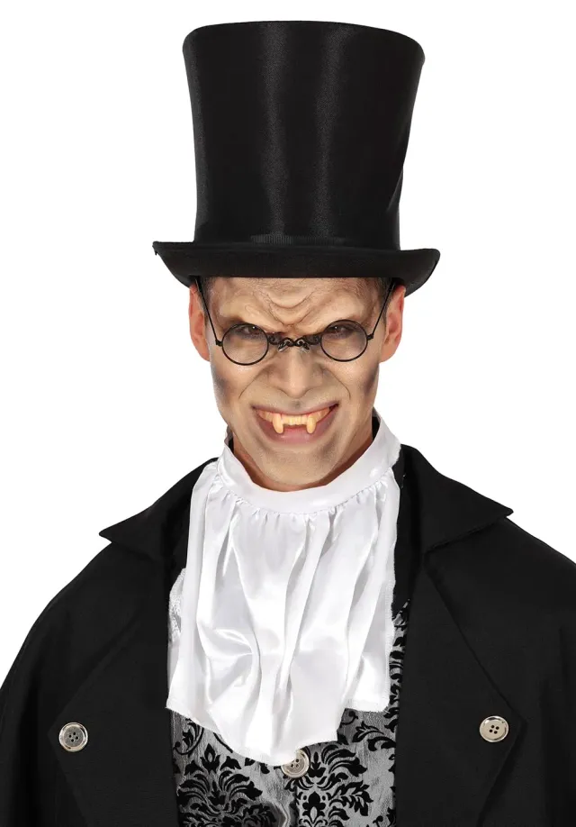 Fiestas Guirca Denti Vampiro Adulto accessorio vinile avorio
