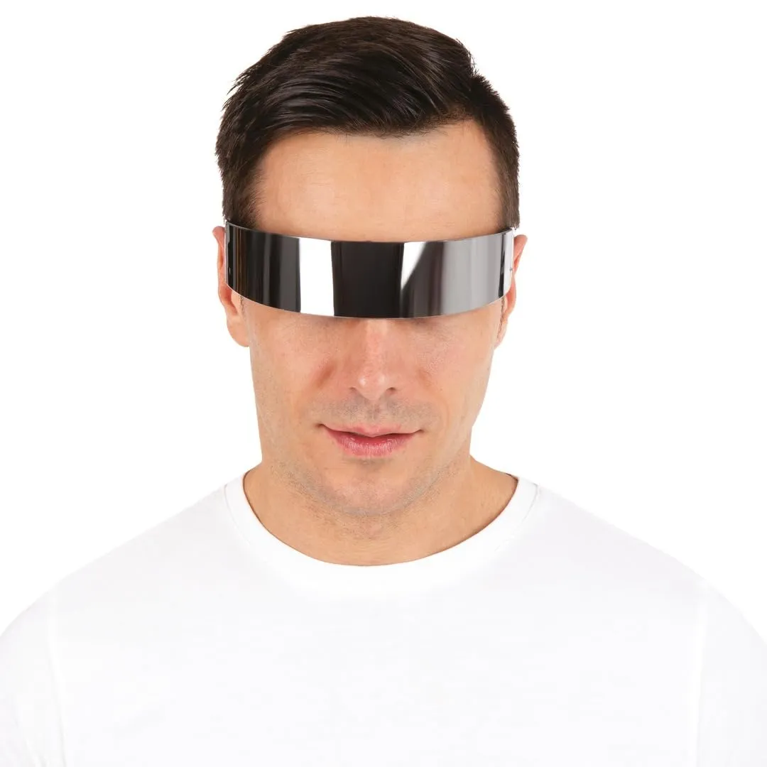 P'tit Clown re22694 Occhiali Futuristici Specchio adulti