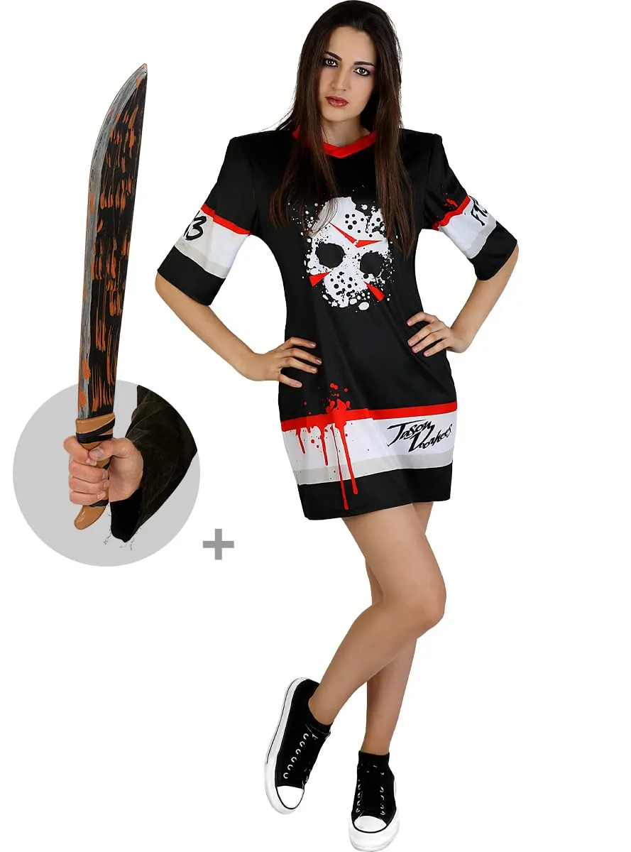 Funidelia Venerdì 13 Jason costume donna XS nero