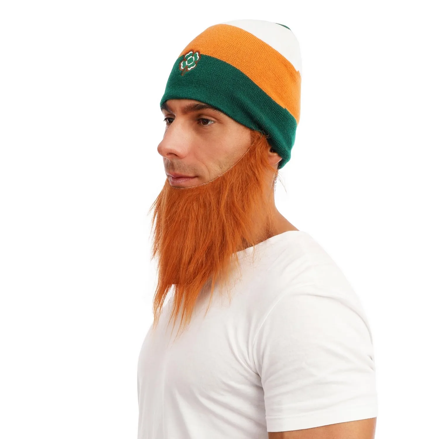 P'tit Clown re66685 cappello San Patrizio con barba
