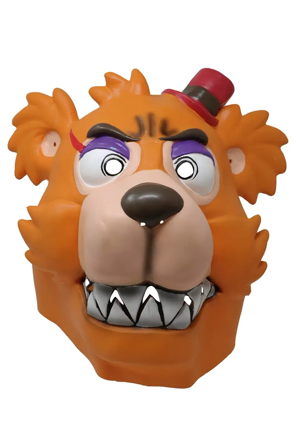 Guirca Maschera da Orso costume lattice arancione