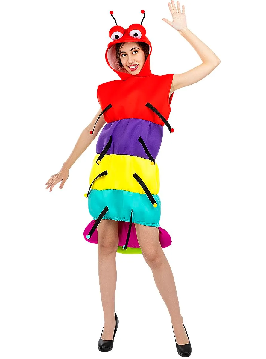 Funidelia costume millepiedi adulto multicolore