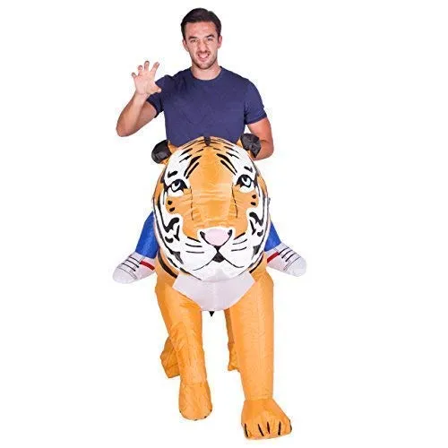 Bodysocks Costume Gonfiabile Tigre Adulti Taglia Unica