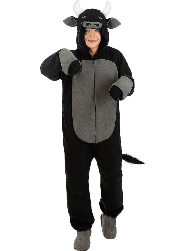 Funidelia Costume da Toro Adulto Nero per Carnevale