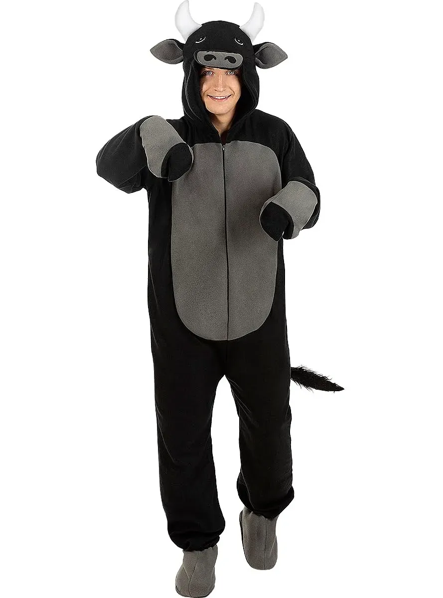 Funidelia Costume da Toro Adulto Nero per Carnevale