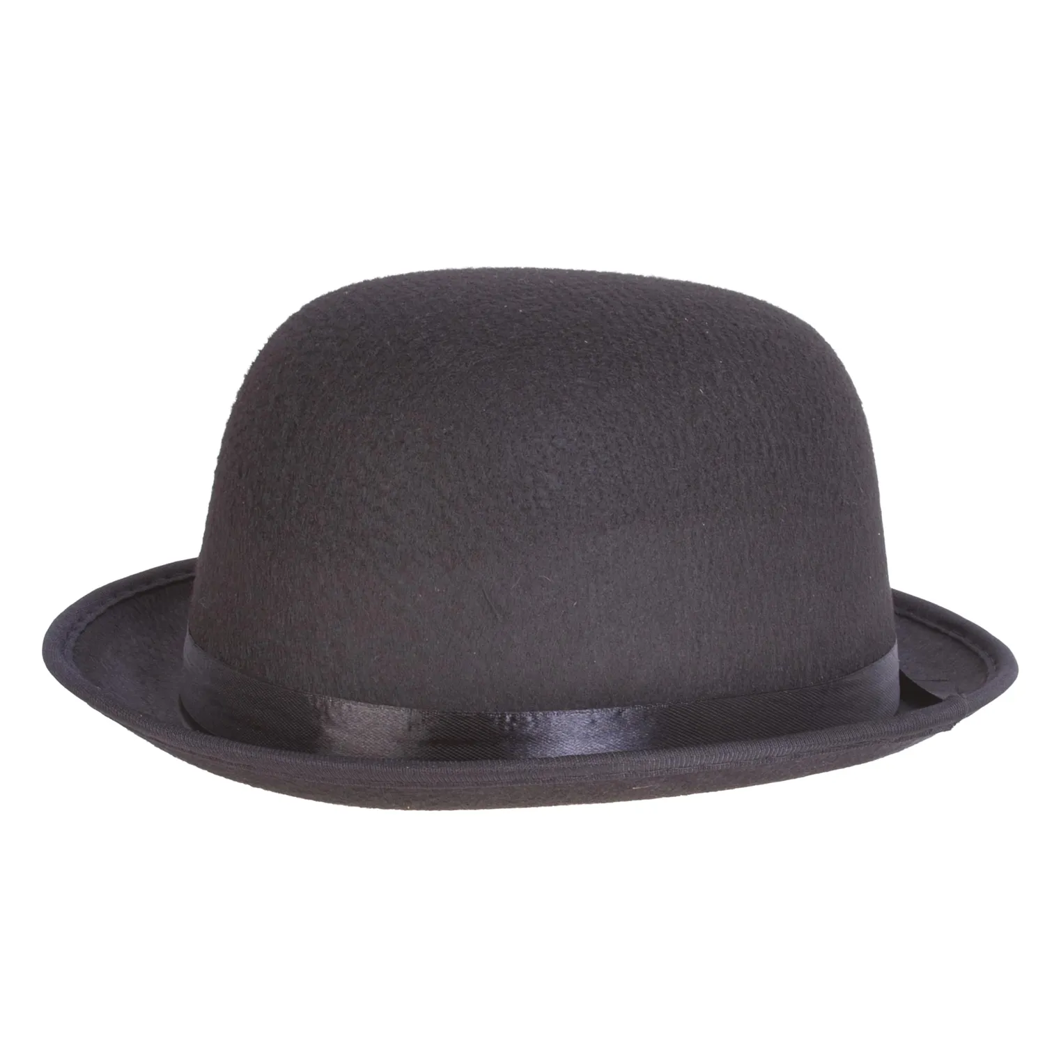 P'tit Clown Melone Cappello Feltro Nero Adulto 28,5 cm