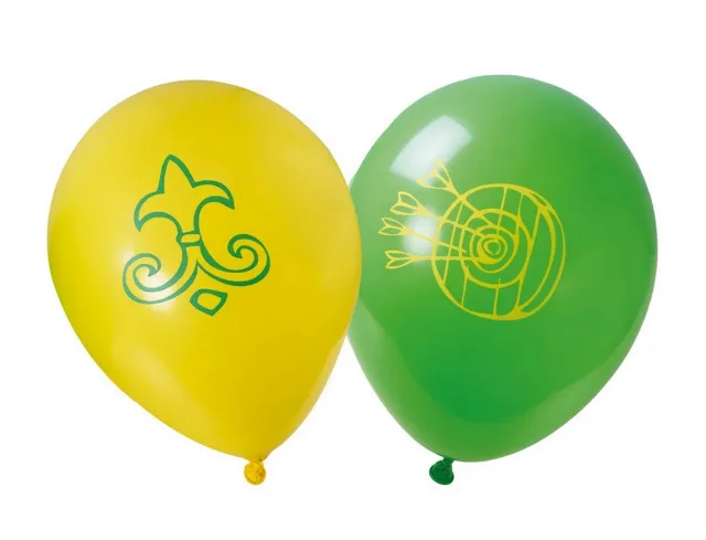 P'tit Clown Robin Hood palloncini 30 cm set 6 pezzi