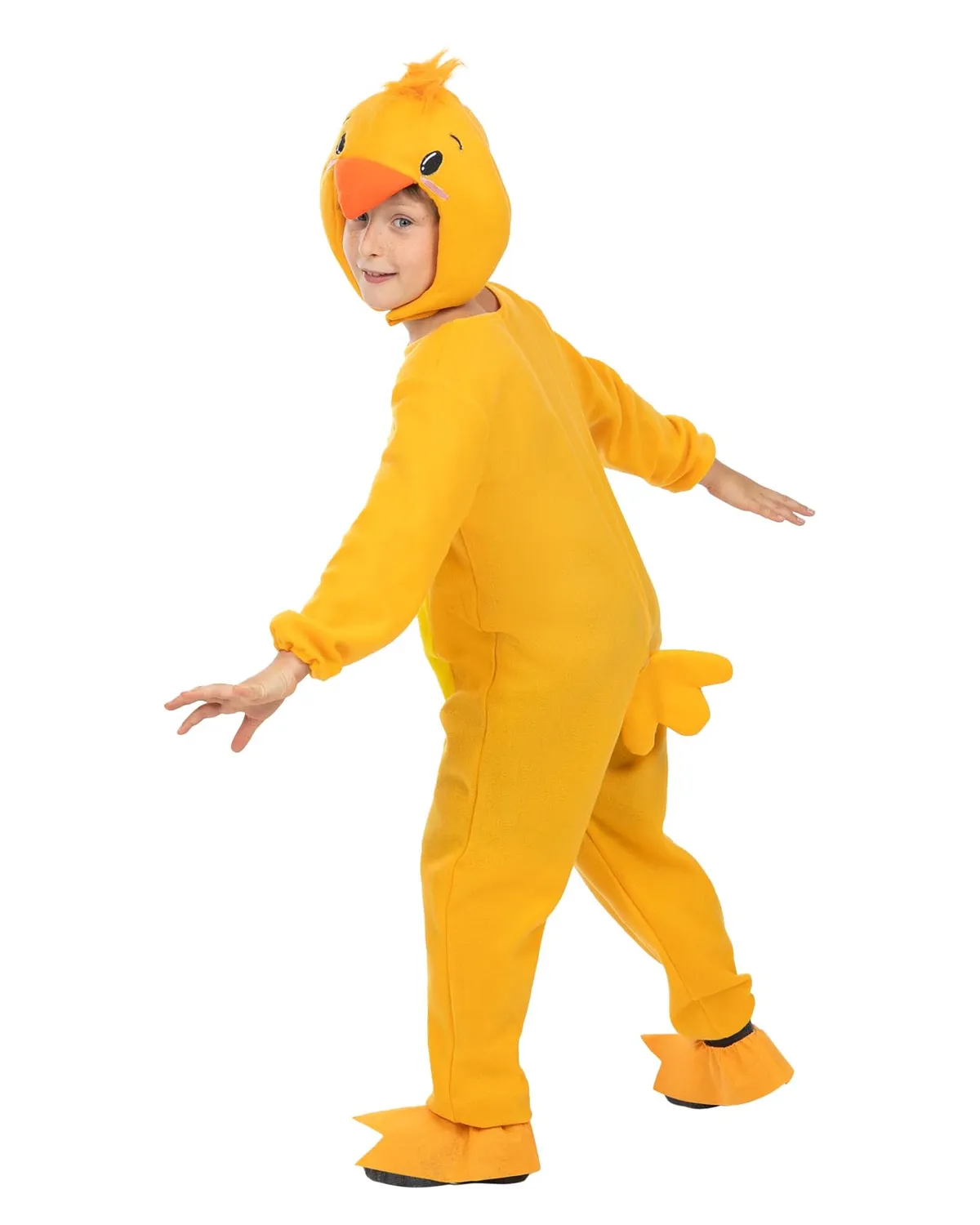 Funidelia pulcino costume bambini 5-6 anni giallo