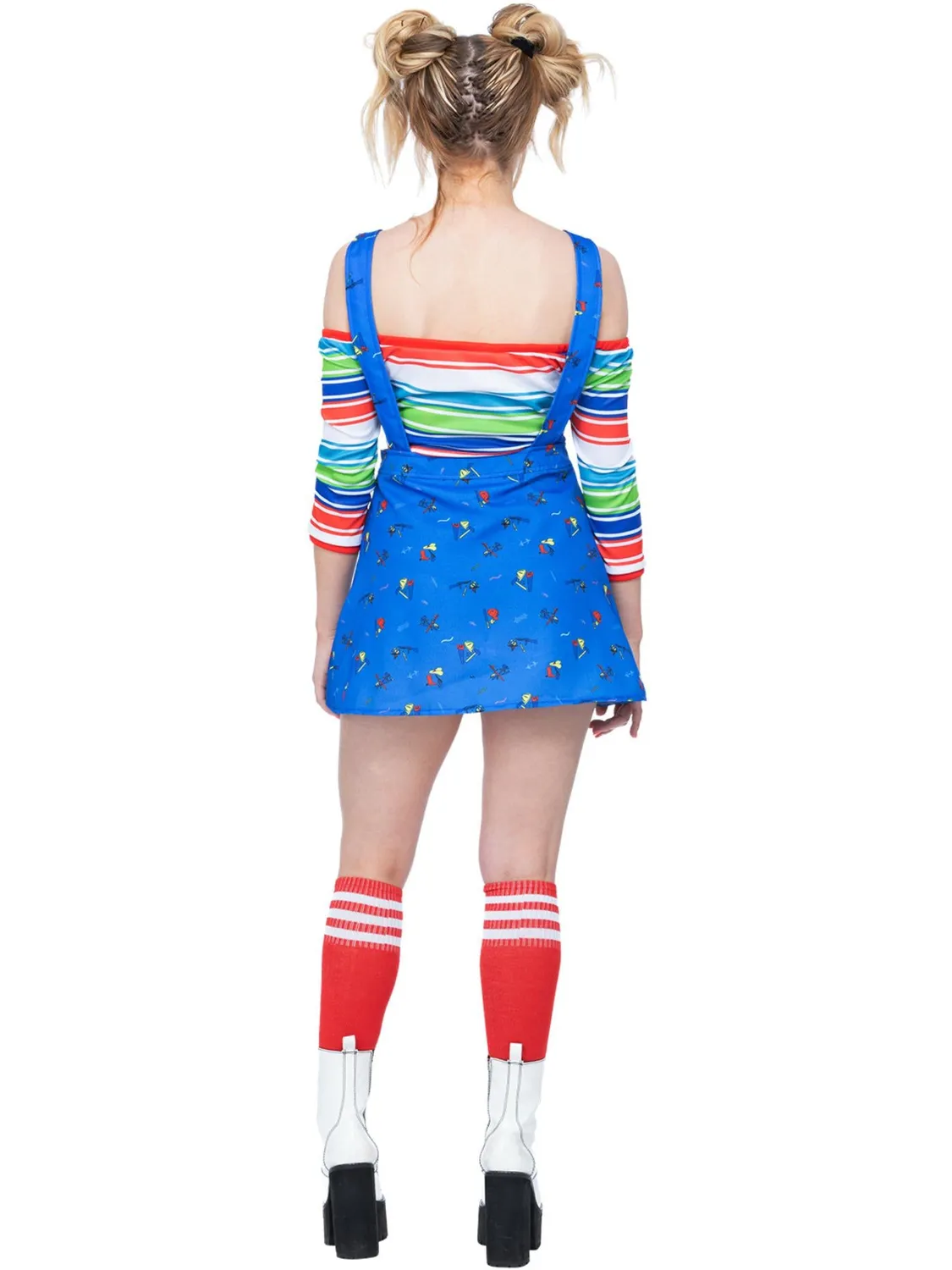 Smiffys Chucky costume donna horror con salopette