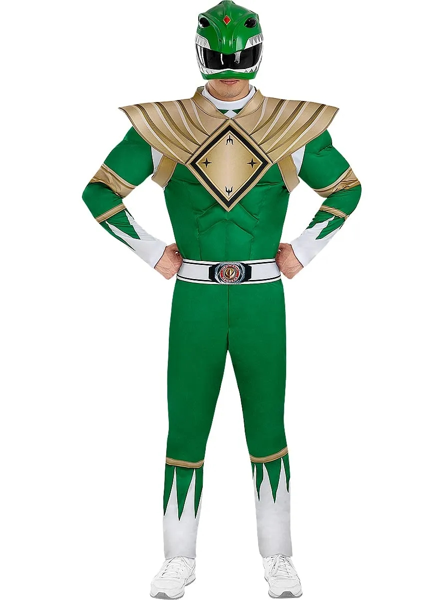 Funidelia Power Ranger Verde costume uomo M