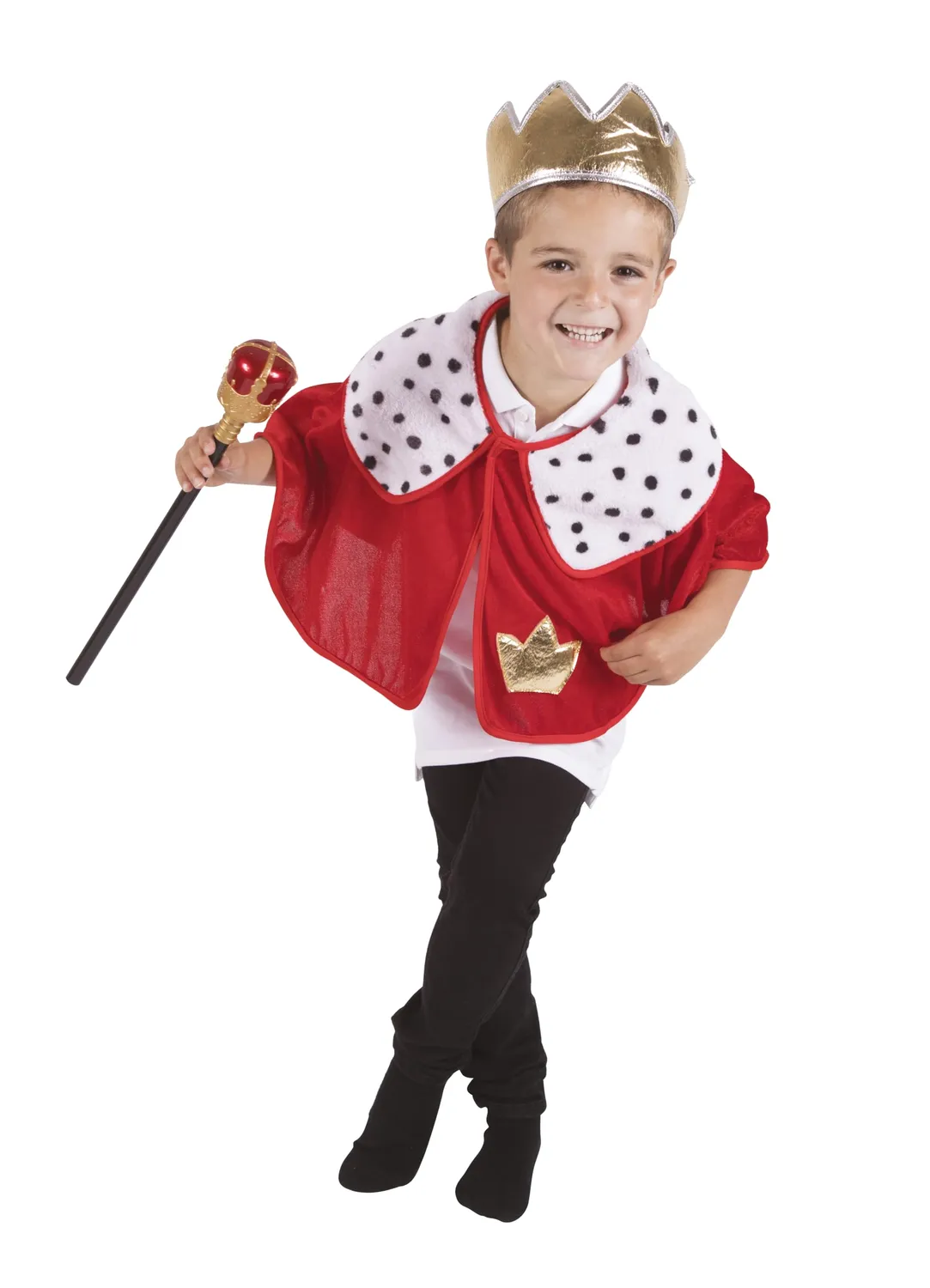 P'tit Clown Set Principe costume bambino taglia unica Carnevale