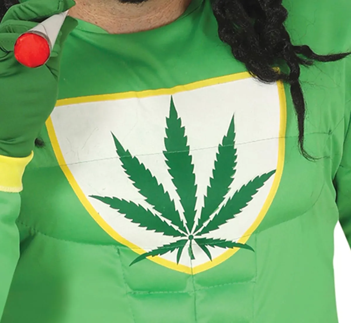 Guirca Cannabis costume uomo XXL muscoli