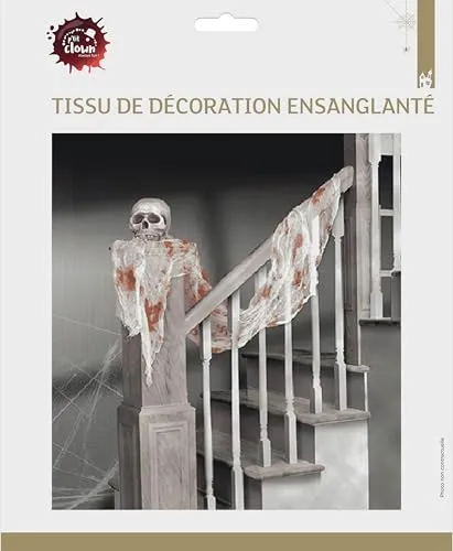 P'tit Clown Tessuto Sanguinante Decorazione Halloween 450 cm