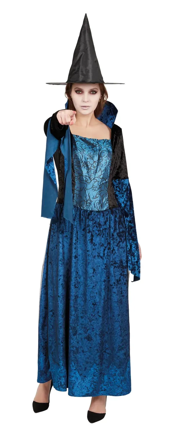 P'tit Clown Re22119 Costume Strega Adulto S/M Halloween