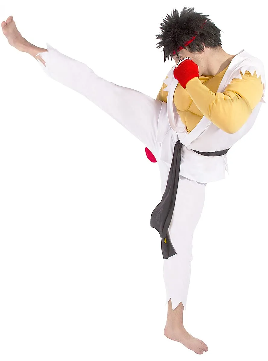 Funidelia Street Fighter Ryu costume uomo bianco ufficiale